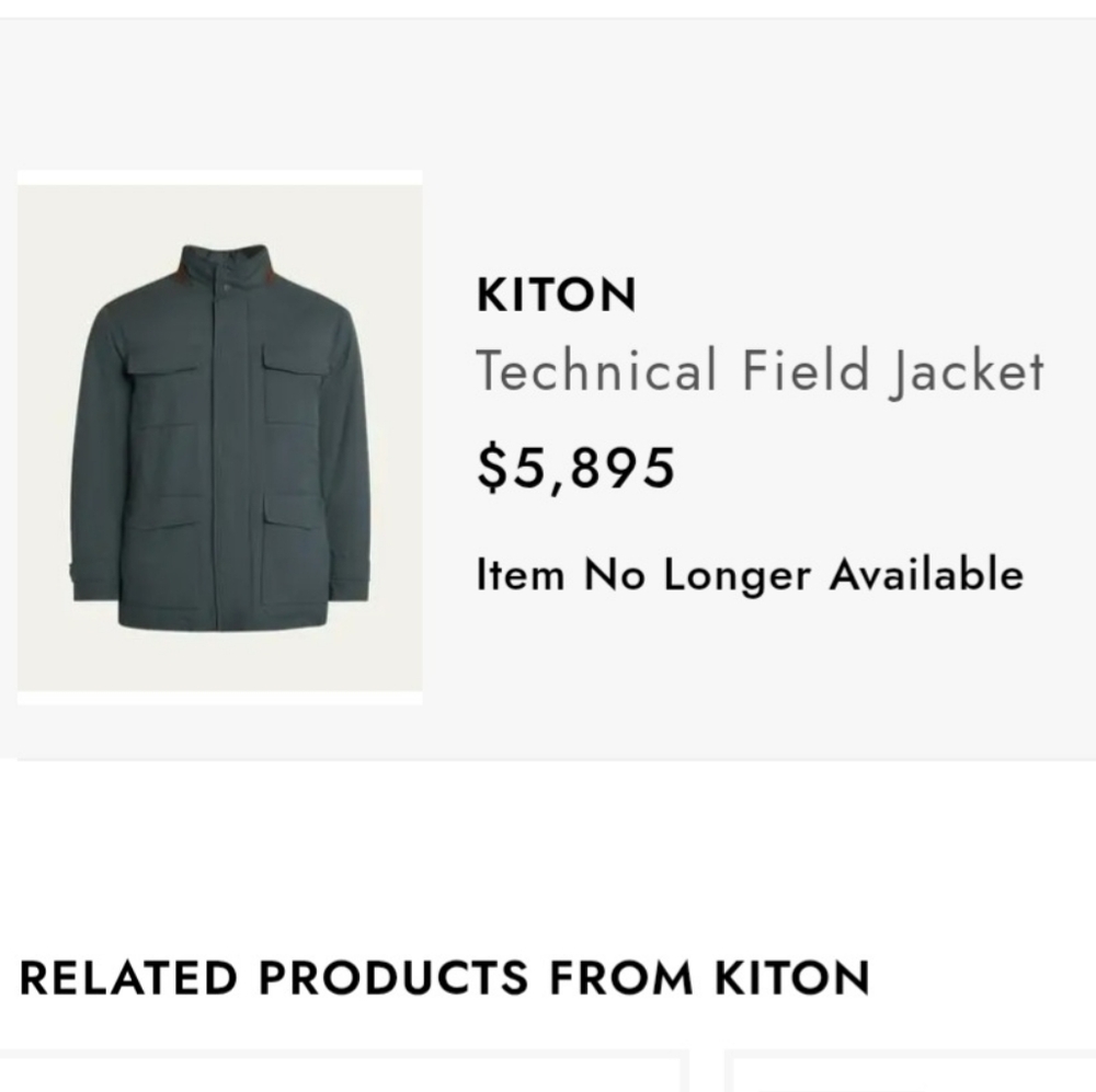 Kiton Technical Field Jacket - Picture 2 of 14